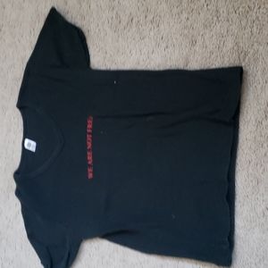 American apparel we are not free size medium girl's t shirt